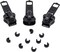 Zipper Repair Kit - #5 Vislon Auto Lock Sliders - 3 Universal Sliders and Stops Included - Made in The United States